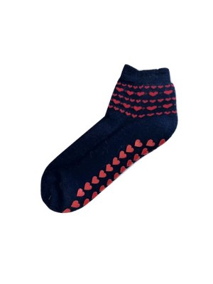 Gripper Hearts Ankle Socks