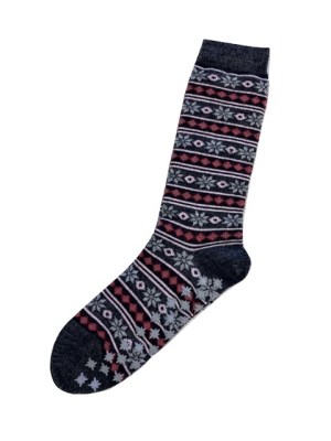 Gripper Starry Stripe Alpaca Socks