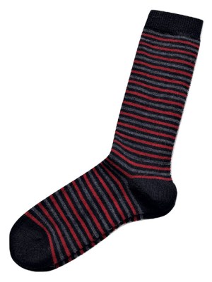 Ivy Striped Alpaca Socks