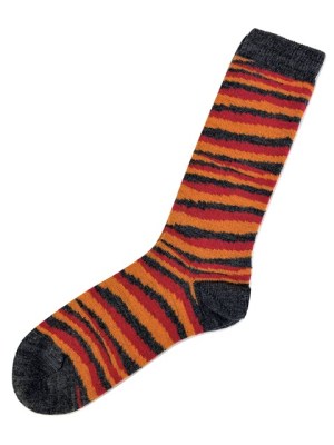 Mesa Alpaca Stripe Socks