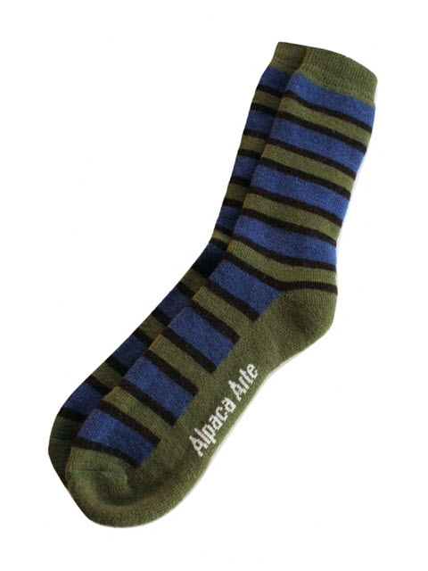 Original Stripe Alpaca Sock - Image 6