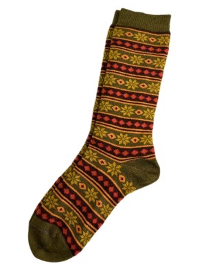 Starry Stripe Alpaca Socks