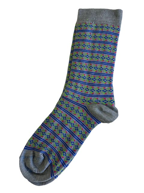 Spring Buds Alpaca Bamboo Socks - Image 2