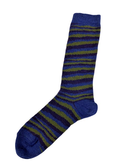 Mesa Alpaca Stripe Socks - Image 2