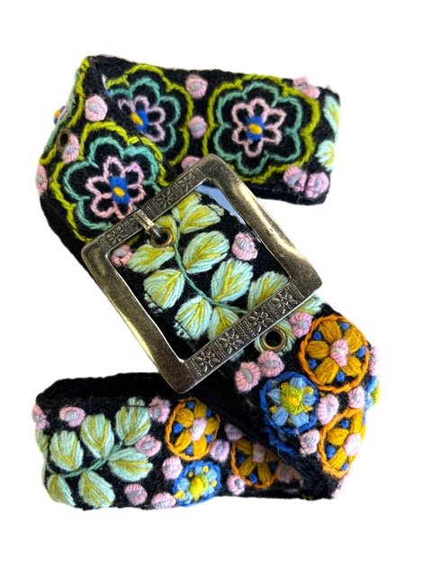 Prima Embroidered Belt