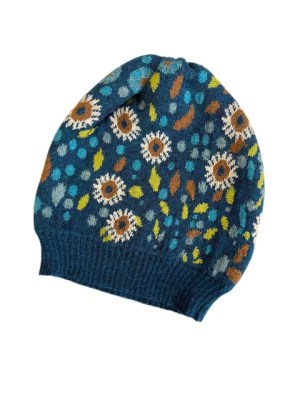 Daisy Morning Alpaca hat
