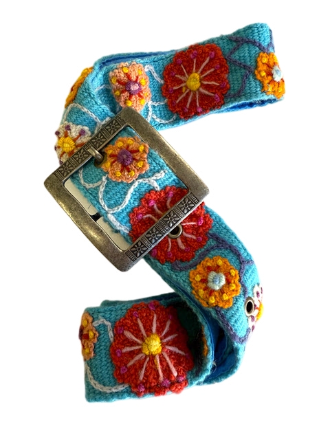 Turquesa Embroidered Belt