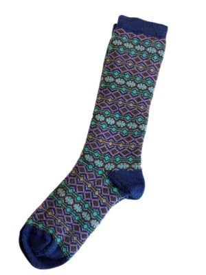 Celeste Alpaca Socks