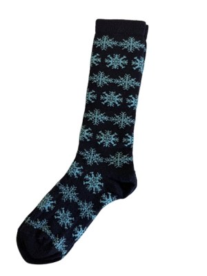 Snowflakes Alpaca Socks