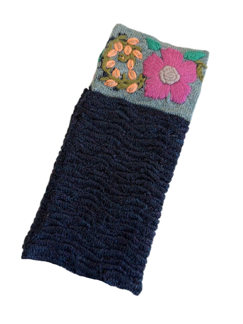 Bonita Embroidered Alpaca Hand Warmers