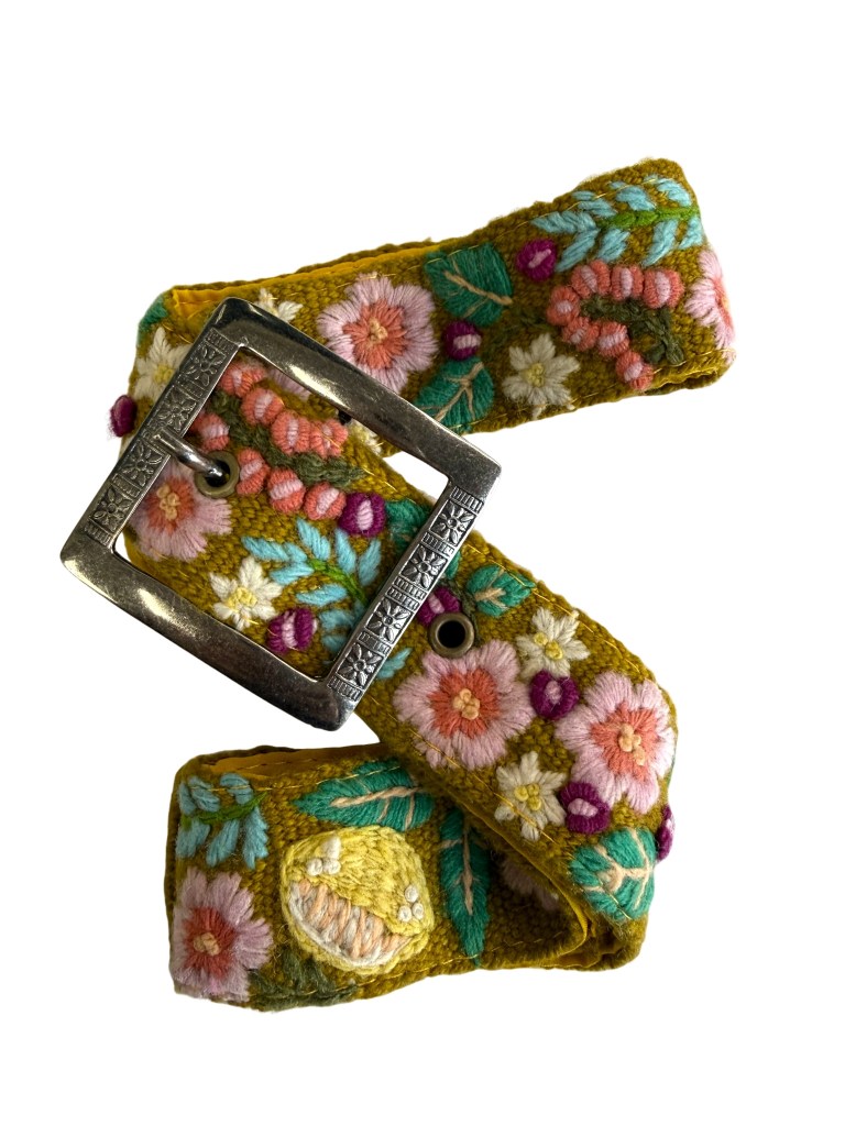 Esther Embroidered Belt